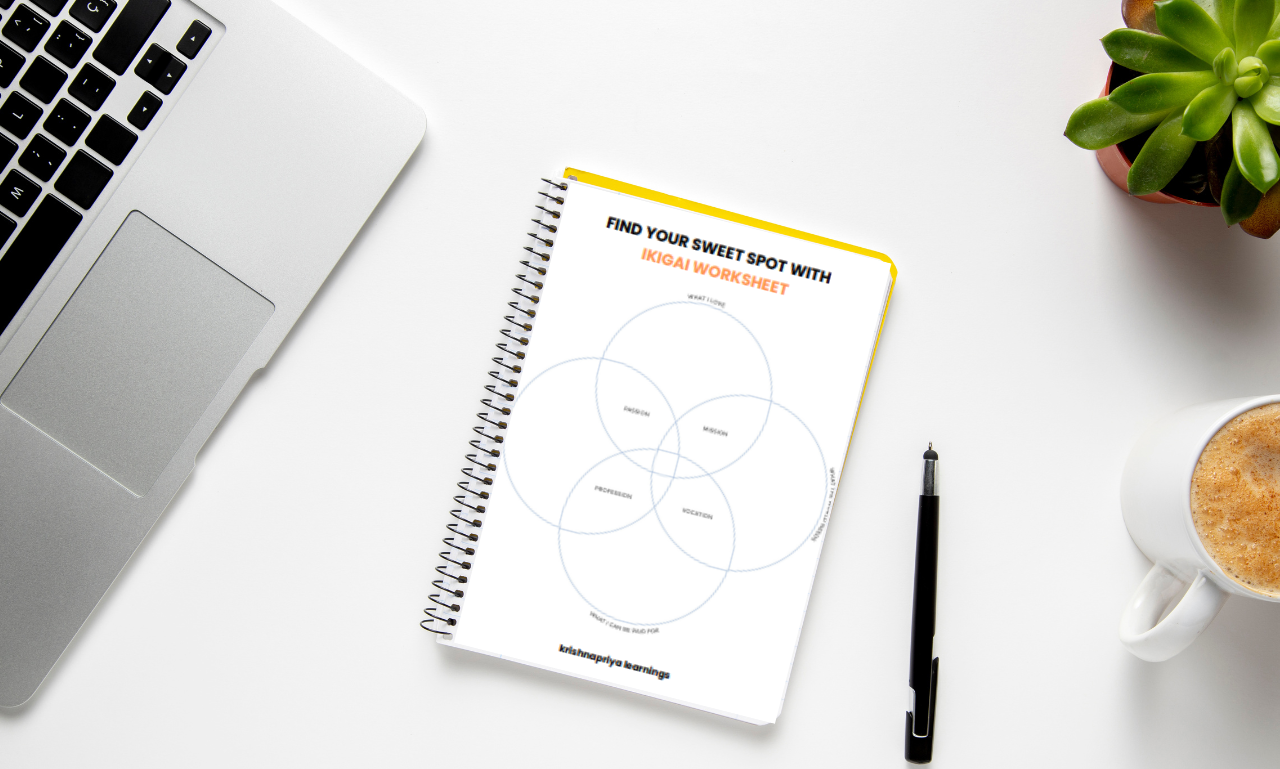 Read more about the article How to Find Your Sweet Spot with Ikigai Worksheet